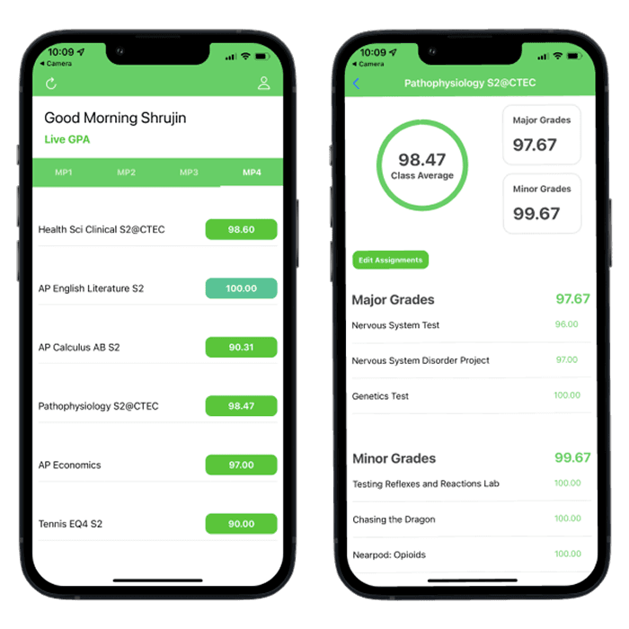 Gradual app screenshot