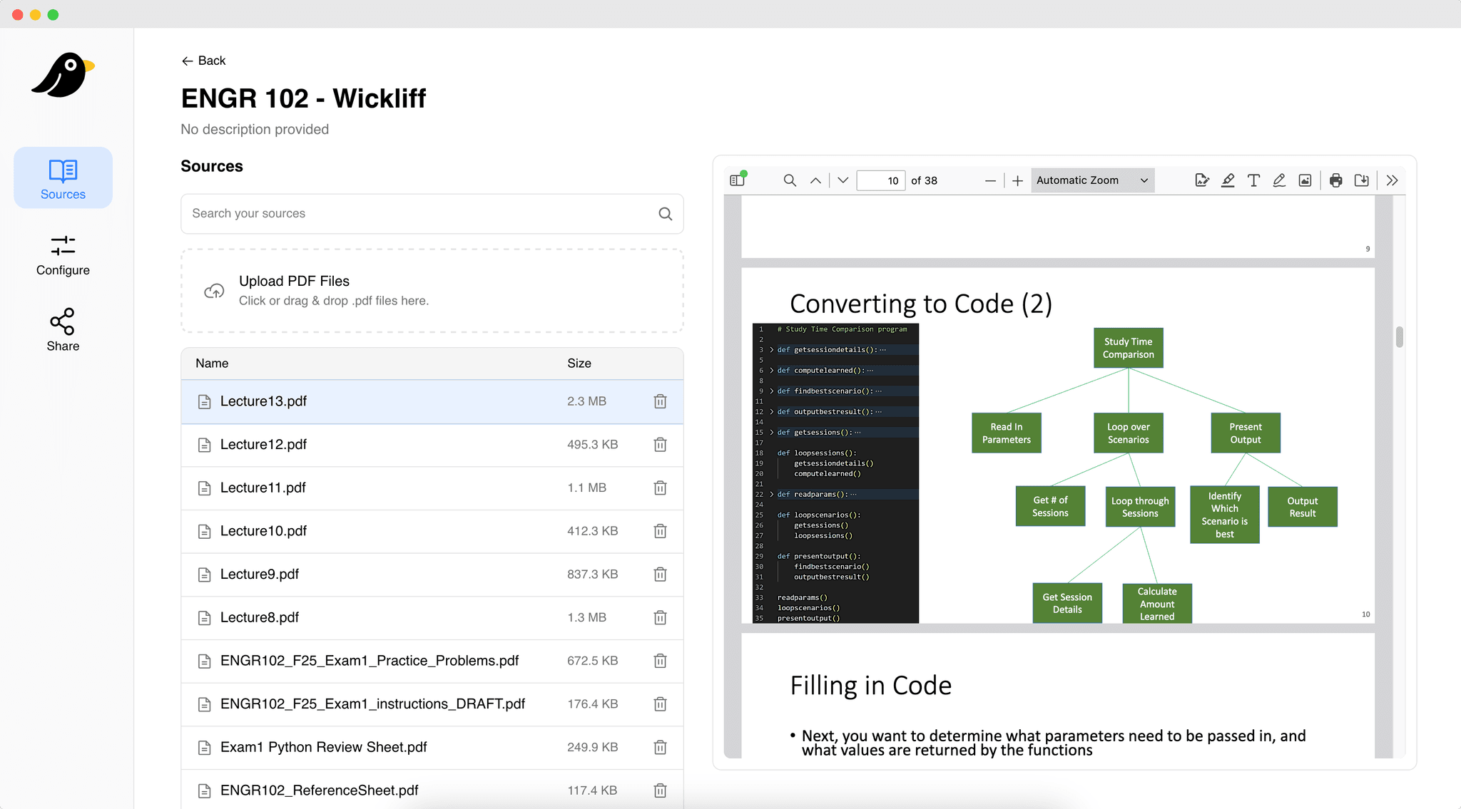 Squawk Document View