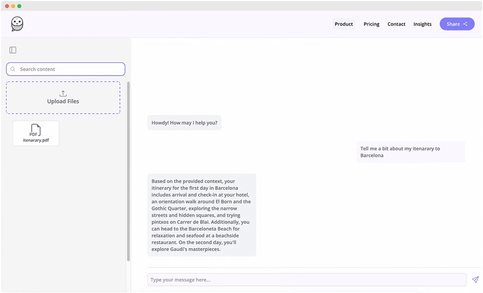 Training Wheels Dashboard